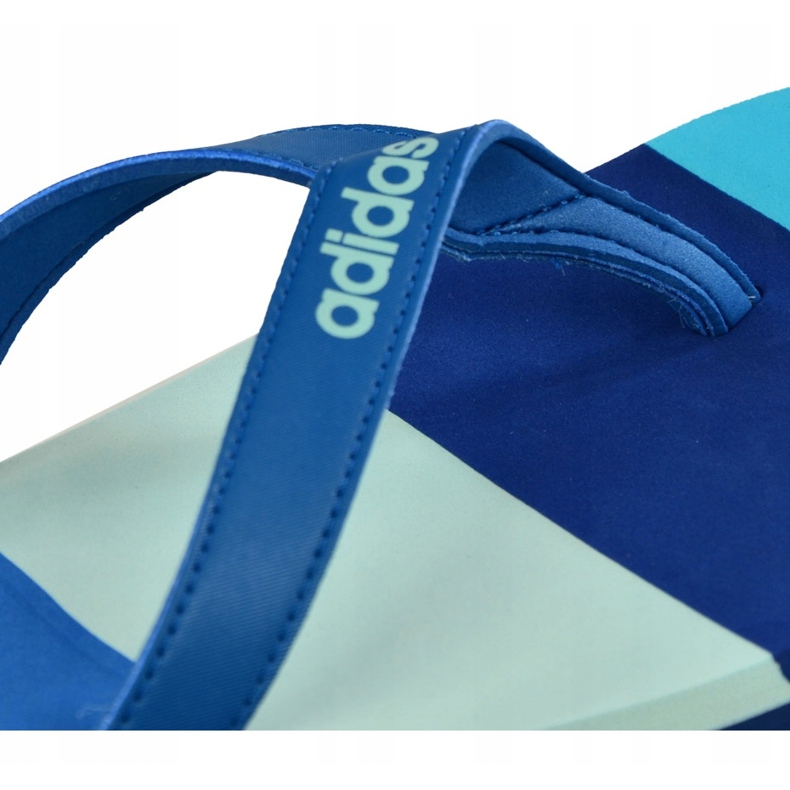 Adidas Eezay Striped BA8808 tofflor marinblå blå 3