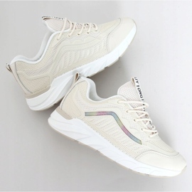 Beige sportskor för kvinnor J143 Beige 1