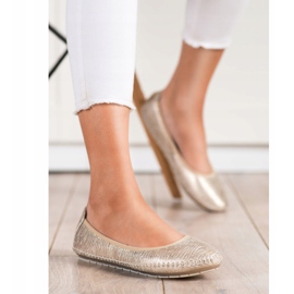 Kylie Klassiska ballerinor gyllene 1