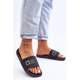 Dam Tofflor Big Star FF274A200 Svart färglös 2