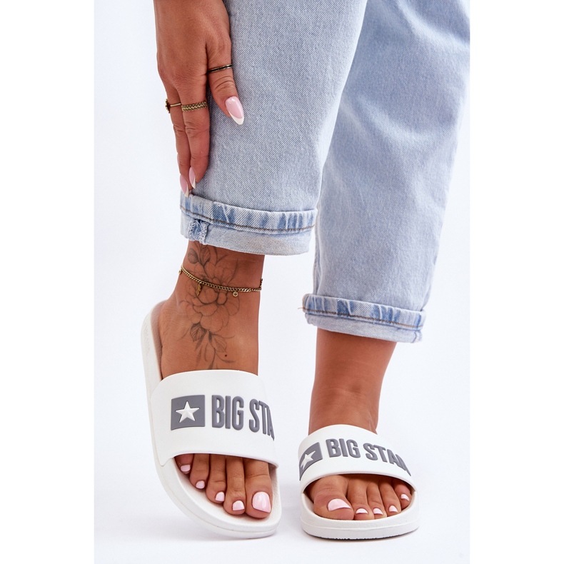 Dam Tofflor Big Star FF274A199 Vit 1