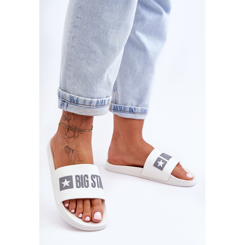 Dam Tofflor Big Star FF274A199 Vit 2