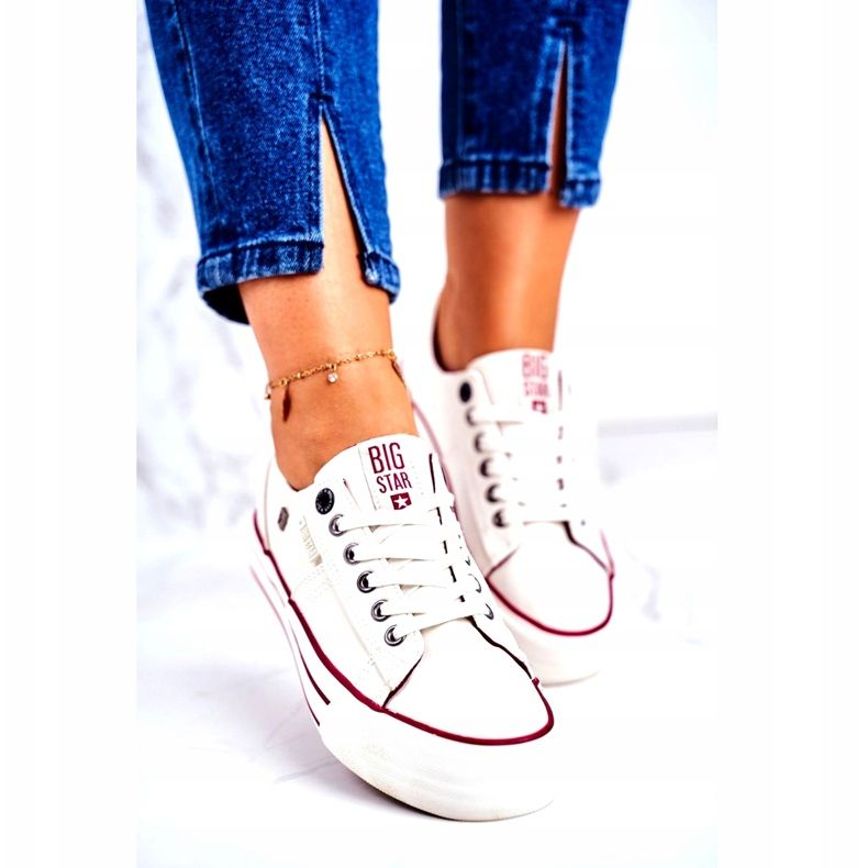 Dam Sneakers Big Star White GG274140 vit 3