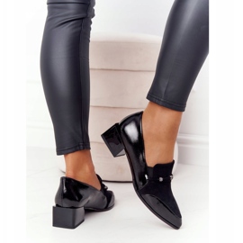 Eleganta pumps på höga klackar S.Barski Premium Black svart 2