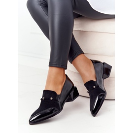 Eleganta pumps på höga klackar S.Barski Premium Black svart 1
