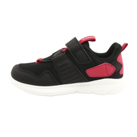 Sportskor med läder innersula American Club AA06 svart 1