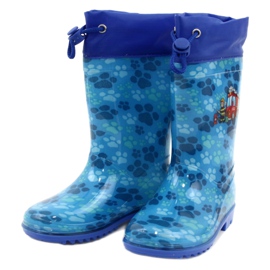 American Club American Blue Firefighter Galoshes KAL04 röd blå 1