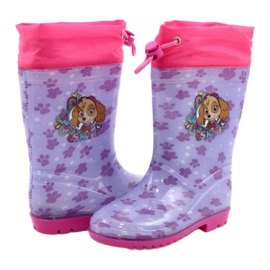 American Club American Lavender Wellies SKYE KAL04 purpur rosa 2