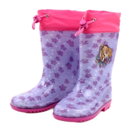 American Club American Lavender Wellies SKYE KAL04 purpur rosa 1
