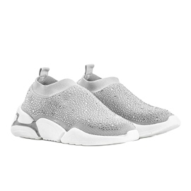 Eva silver slip-on sportskor 1