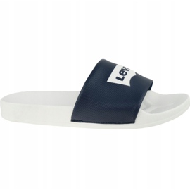 Levi's Batwing Slide Sandal 228998-756-51 vit marinblå 2