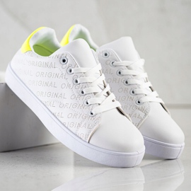 SHELOVET Original låga sneakers vit 1