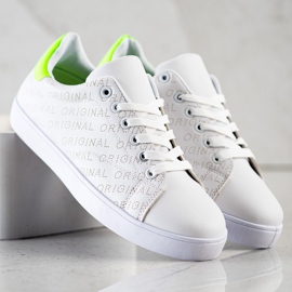 SHELOVET Original låga sneakers vit 1