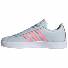 Adidas barnskor Vl Court 2.0 K blå-rosa FY9151 1