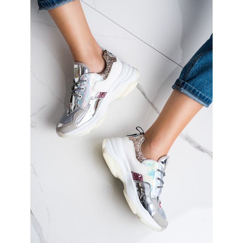 SHELOVET Sport Mode färgglada sneakers mångfärgad 2