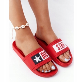 Dam Tofflor Big Star Red DD274A267 röd 2