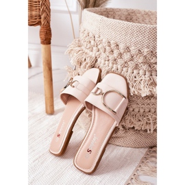 PS1 Eleganta tofflor för kvinnor Beige Debbie 2