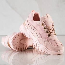 SHELOVET Pulver sneakers rosa 1