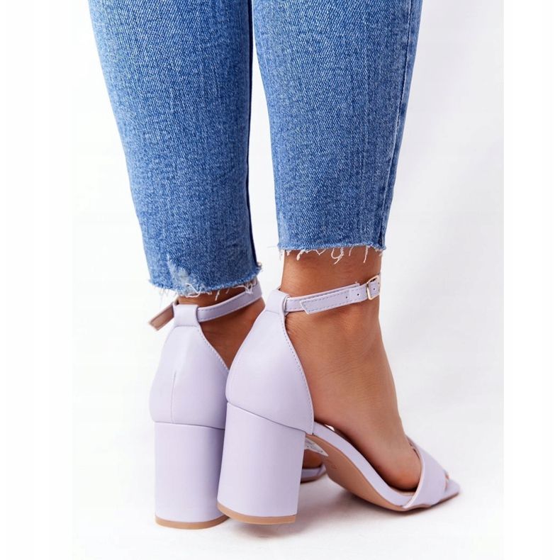 PS1 Sandaler på höga klackar Violet Born This Way violett 2