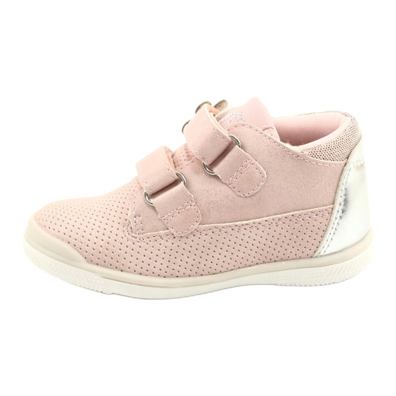 American Club Sportskor med kardborreband GC06 / 21 rosa-silver 1