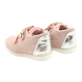 American Club Sportskor med kardborreband GC06 / 21 rosa-silver 5