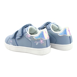 American Club Kardborreskor ES22 / 21 blå silver- 5