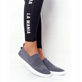 Dam Sneakers Slip-on Big Star FF274A607 Grå 1