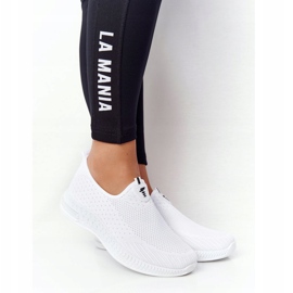 PS1 Kvinnors sportskor Slip-on White Be Stretchy vit 1