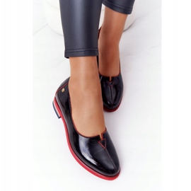 Lackerade läderskor Maciejka 05035-20 Svart 2