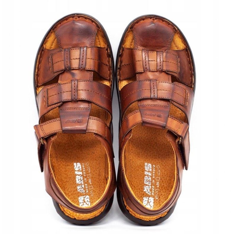 ABIS Herrskor i läder 4557 brun 4