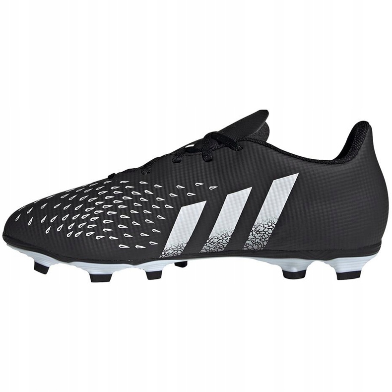 Adidas Predator Freak.4 FxG FY1040 fotbollsskor svart svart 1