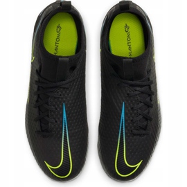 Nike Phantom Gt Academy Df FG / MG Junior CW6694 090 fotbollsskor svart svart 1