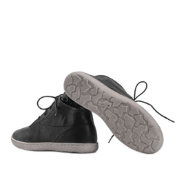 Svarta Keira casual damskor 1