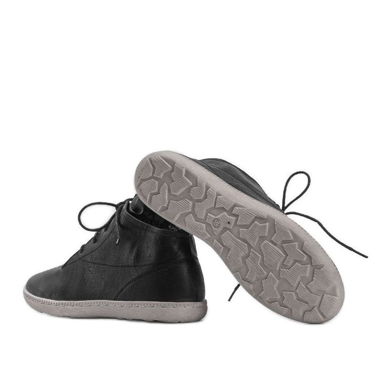 Svarta Keira casual damskor 1