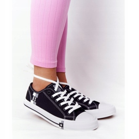 Klassiska damskor Sneakers Big Star HH274108 Svart 1