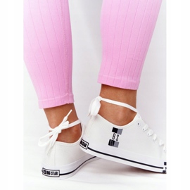 Klassiska damskor Sneakers Big Star HH274109 Vit 2