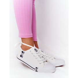 Klassiska damskor Sneakers Big Star HH274109 Vit 1