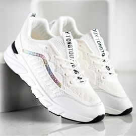 SHELOVET Klassiska sneakers vit 1