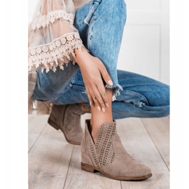 Filippo Fjäderstövlar i vår brun 1