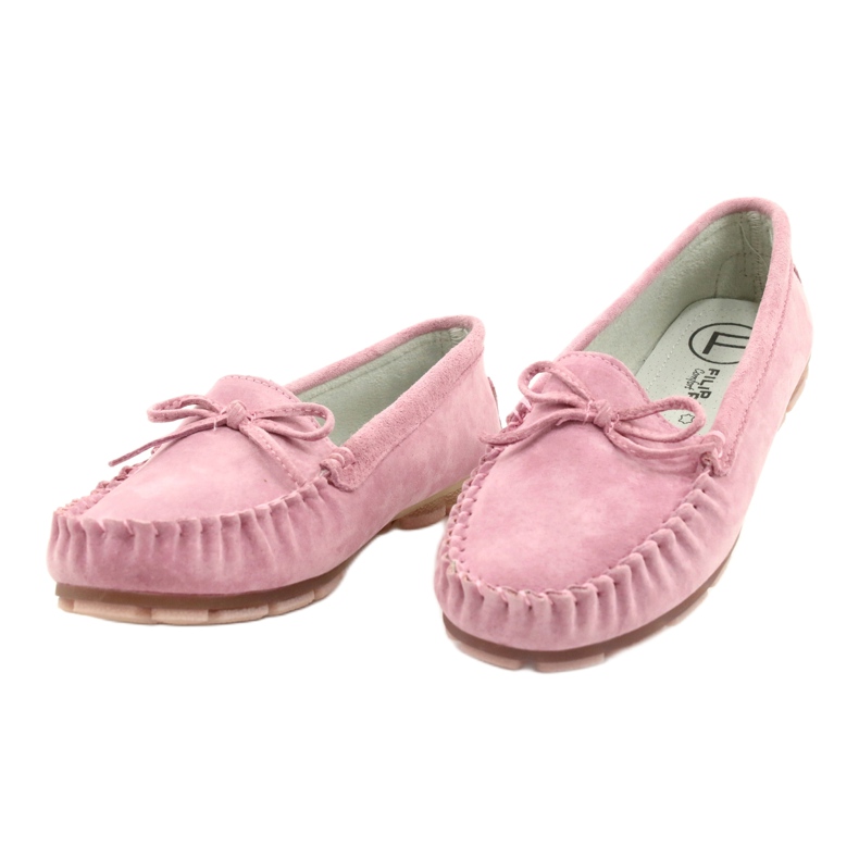 Dam Läder Loafers Rosa Filippo DP1204 / 21 PI 1