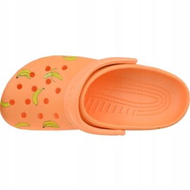 Crocs Classic Vacay Vibes Clog W 206375-801 orange gul 6