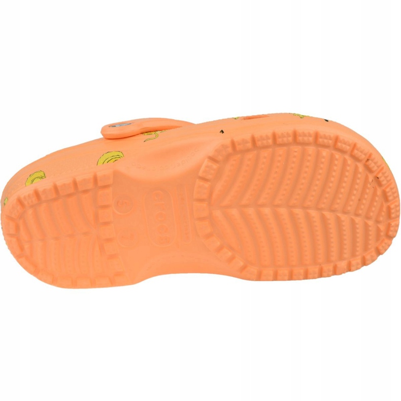 Crocs Classic Vacay Vibes Clog W 206375-801 orange gul 7