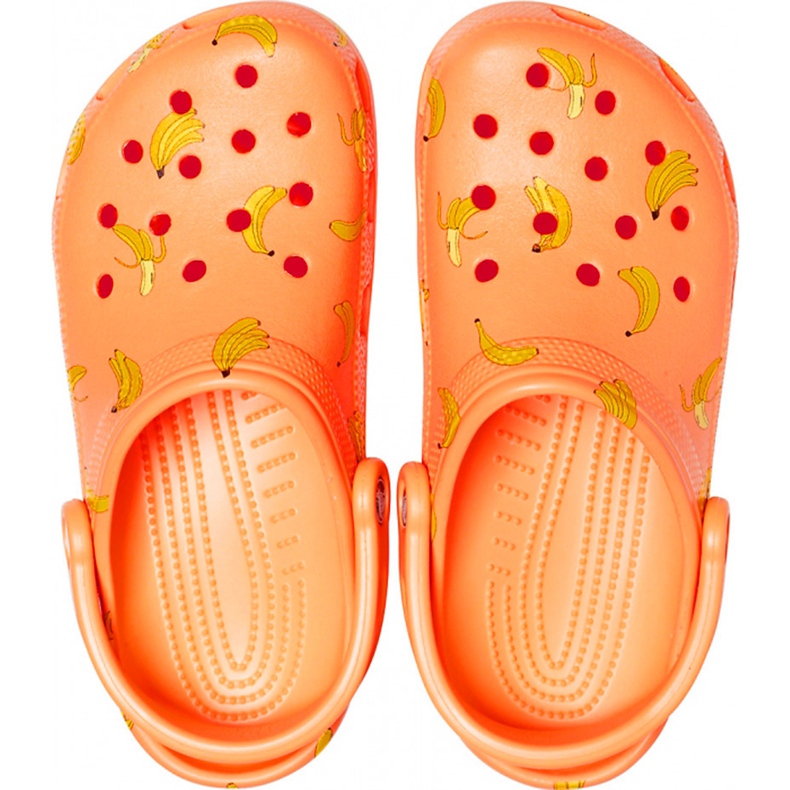 Crocs Classic Vacay Vibes Clog W 206375-801 orange gul 1