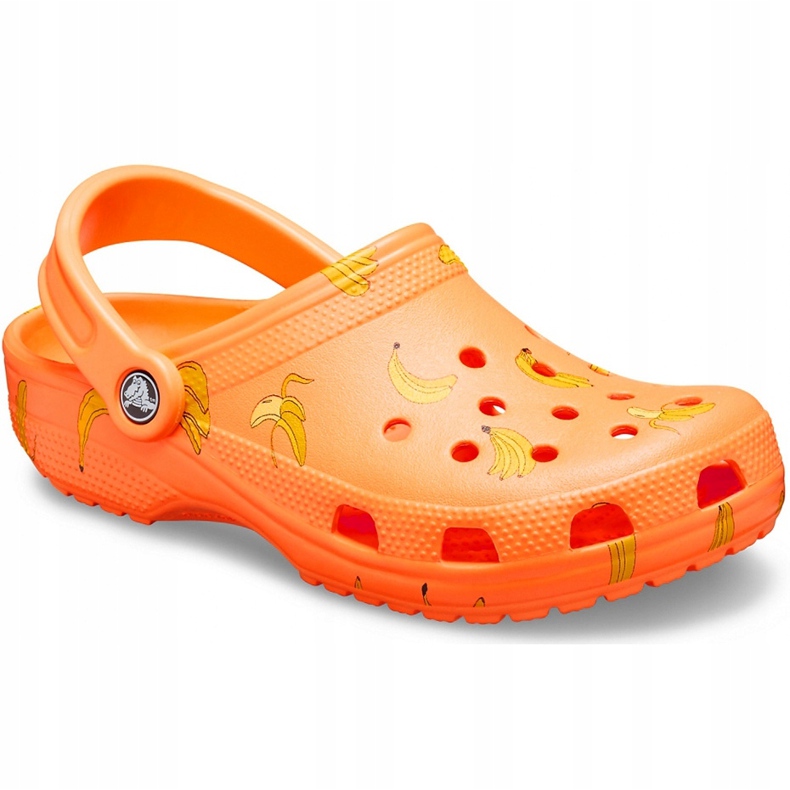 Crocs Classic Vacay Vibes Clog W 206375-801 orange gul 2