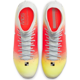 Nike Mercurial Superfly 8 Academy Mds FG / MG M CV0948 108 fotbollsskor röd orange 1