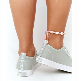 Dam Sneakers Big Star HH274097 Grön med manschetter 2