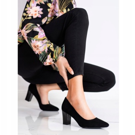 Sergio Leone Svarta Kvinnors Pumps På En Hög Klack 1