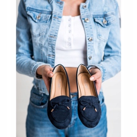 Abloom Mocka herrar med en rosett blå 1