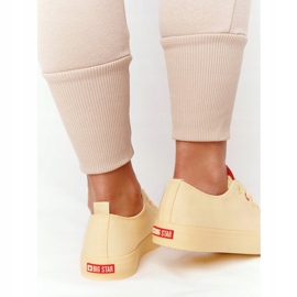 Dam Sneakers Big Star HH274680 Gul 1