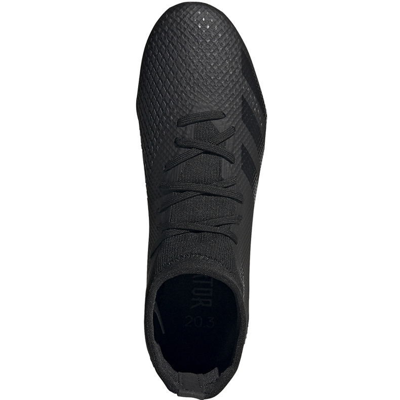 Adidas Predator 20.3 Fg EF1634 fotbollsskor svart 1